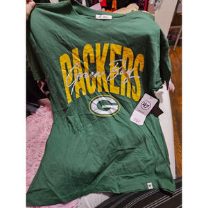 Women's small Green Bay Packers Tshirt NWT 47 Brand $40